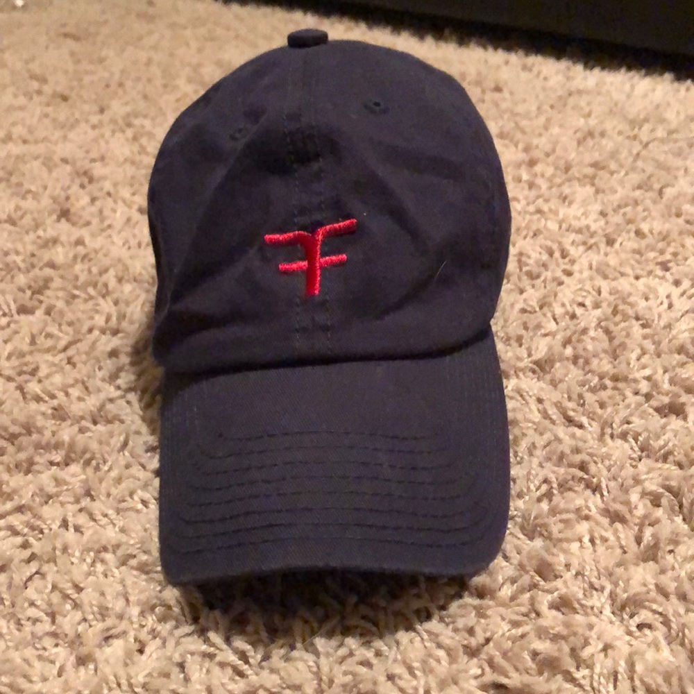 Blue with red accents FiveFour Club strapback hat